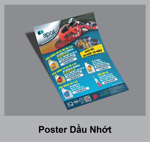 POSTER DECAL GIẤY